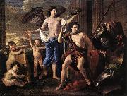 POUSSIN, Nicolas The Victorious David af oil painting picture wholesale